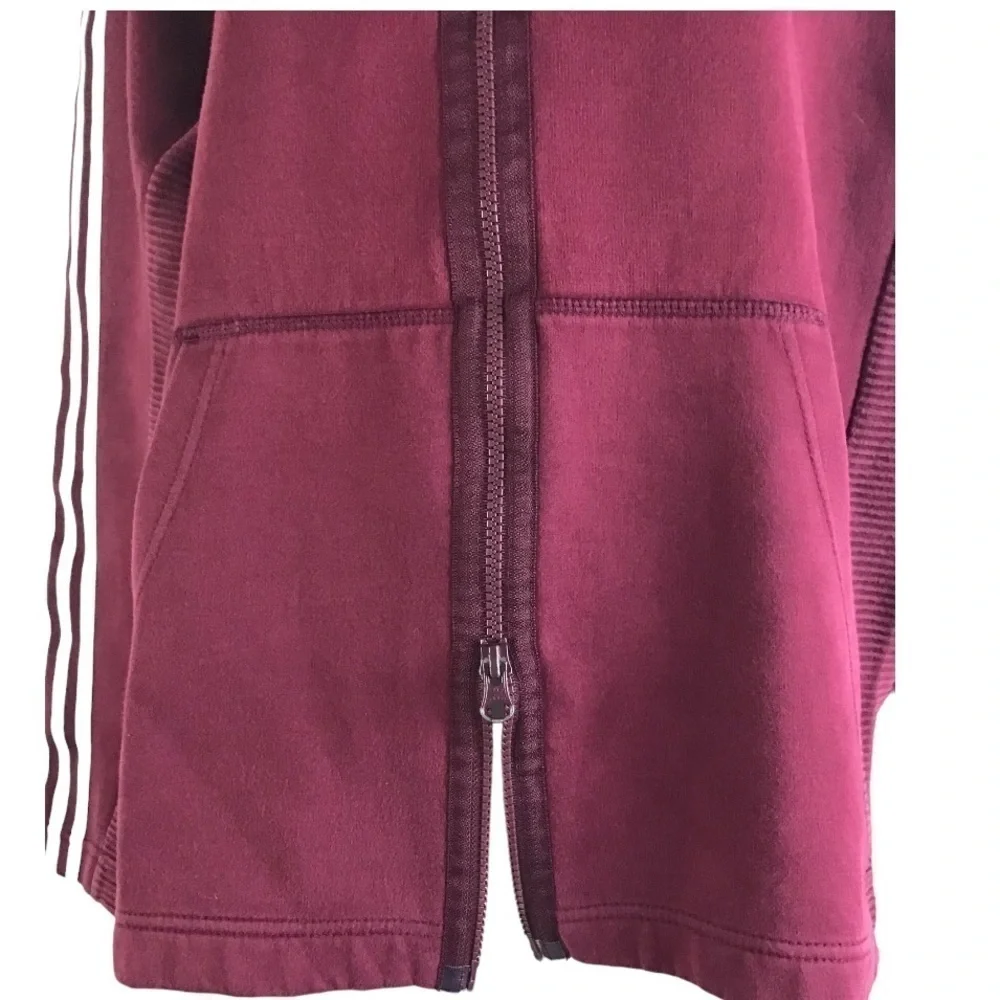 ADIDAS ESSENTIALS FRENCH TERRY 3-STRIPES FULL-ZIP HOODIE Men’s Medium